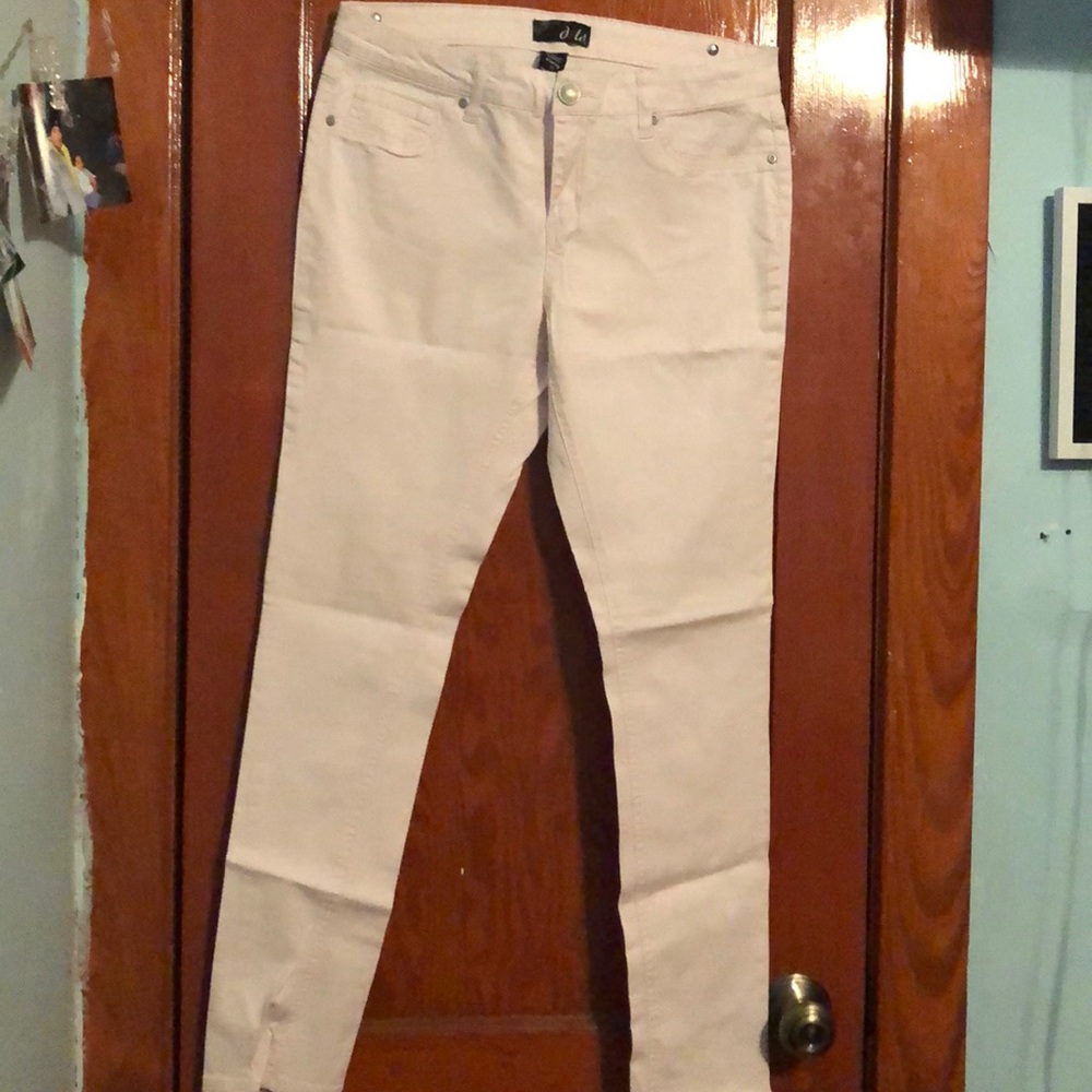 Light pink jeans